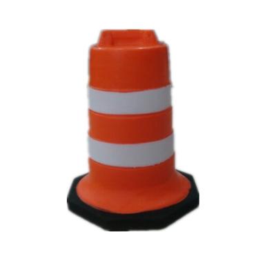 China PU Foam Promotional Toy Soft Realistic Soft Cheap Stress Road Cone, PU Road Cone Shape Stress Reliever Toy for sale