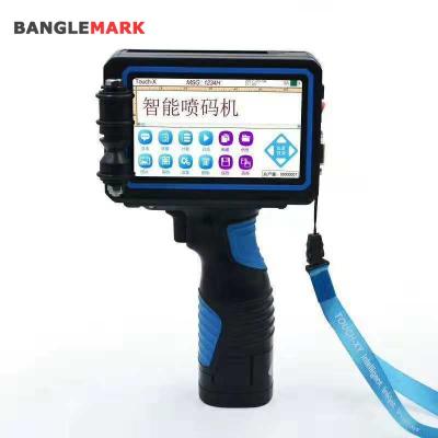 China New Plastic Low Price Inkjet Code Marking Batch Due Date Manual Handheld Inkjet Printer Coding Machine for sale