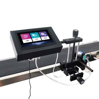 China Plastic Hot Selling Machine Batch Inkjet Industrial Date Registrar Coding High Speed ​​Online Automatic Printer for sale