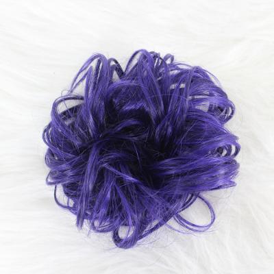 China Wholesale Cheap Natural Synthetic Straight Hair Bun Easy Messy Chignon for sale