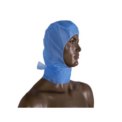 China Medical Disposable Surgical Hair Covers Bouffant Cap Non Woven Head Cover PP Hat Doctor Nurse Assault Clip Cap for sale