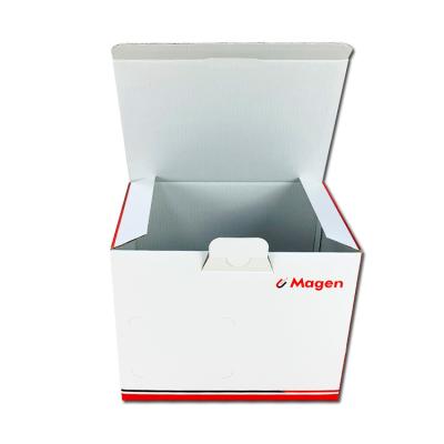 China Custom Recycled Reagent Detection Materials Auto Lock Wholesale Corrugated Box Corrugated Packaging Boxes for sale