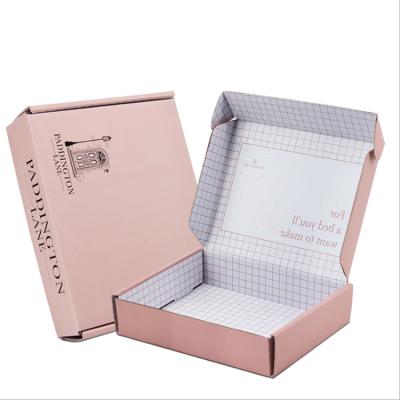 China Recycled Materials Packaging Boxes Custom Foldable Paper Shoe Packing Folding Bestseller Box Multi-size Packaging Clothing for sale