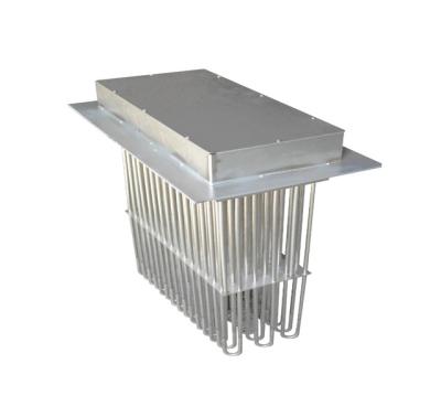 China Industry heating process 7KW fast heating electric industrial hot duct heaters for poultry farms for sale