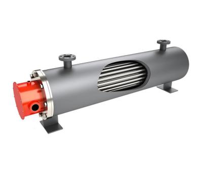 China Industry Heating Process 25KW Stainless Steel Immersion Duct Circulation Heater Customized for sale