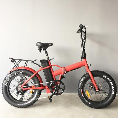 China Aluminum alloy fat electric bike motorcycle 21ah electrica 20 inch foldable ebike for sale