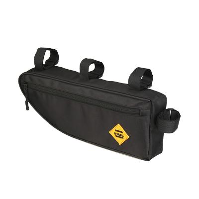 China Waterproof polyester 2021 triangle bag. Tube top saddle kit. Bicycle bulk package. for sale