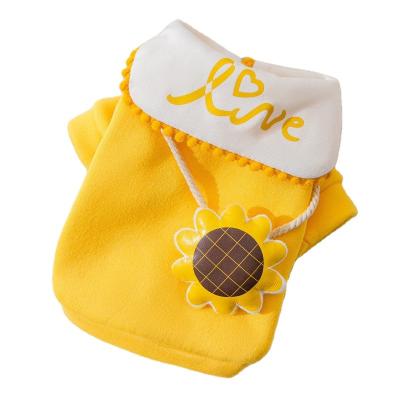 China China OEM/ODM Factory Viable Luxury Pet Clothes Fashion Cat Clothes Winter Pet Jacket Popular For Puppy Teddy Hoodie Cat Dog Coat for sale