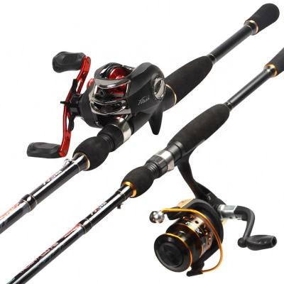 China Wholesale New Design Devano Carbon Cheap Price Freshwater Carbon Fiber Bass Fishing Spinning Casting Rods for sale