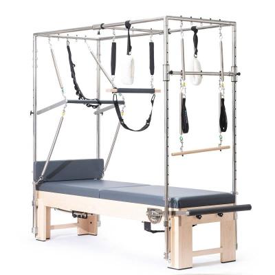 China Elina Wood Reformer Pilates Machine Cadillac Trapeze Trapeze Gym Center Pilates Reformer Combo Folding Overhead Portable Pilates 2 Pilates Reformer for sale