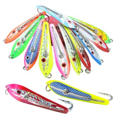 China Stock Boat Fishing Tackle Single Hook Lure Bumblebee Trolling Spoon as picture for sale