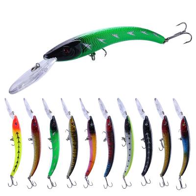 China Hengjia Lure 15.5cm Minnow 16.3g Hard Plastic Bait Fishing Wobblers As Picture for sale