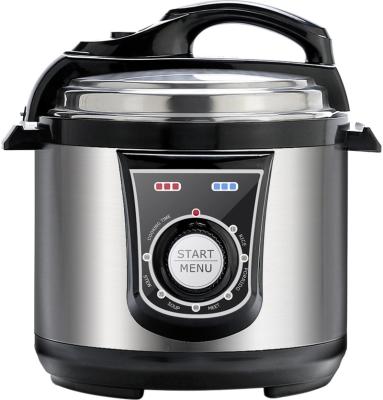 China Hotel 900W 5L Electric Household Pressure Cookers Rice Cookers Stainless Steel LED Panel With 4 Digital Display for sale