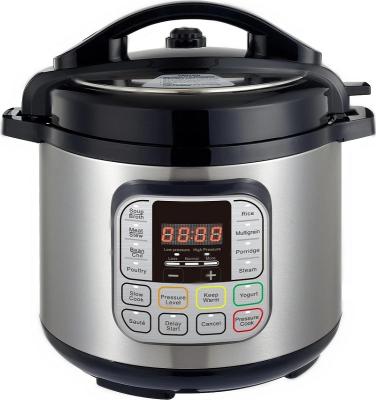 China National Hotel 6L-1000W LED Digital Display Multifunctional Automatic Stainless Steel Electric Pressure Rice Cooker for sale