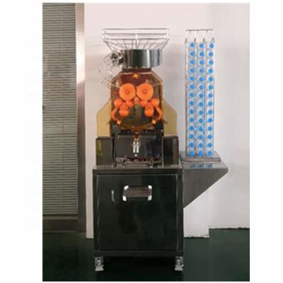 China Hotels automatic metal orange juicer, juicer maker, orange juice vending machine for sale