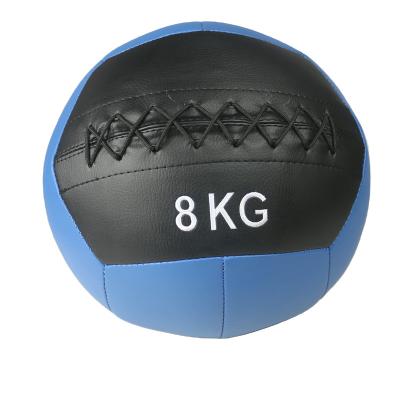 China Commercial Use Bodybuilding Fitness Pvc/pu Cotton&sand Leather Waterproof Massage Lamp Gym Wall Ball for sale