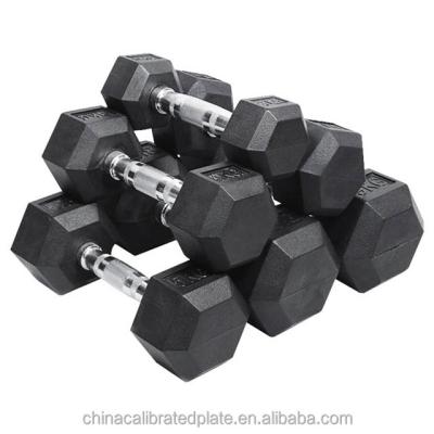 China Factory Price High Quality Commercial Use Black Dumbbell Sets Gym Fitness Sets for sale