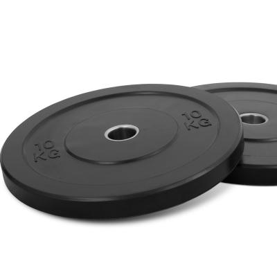 China Universal Durable Factory Supply Black Bumper Plate / Weight Plate / Fitness Equipment for sale