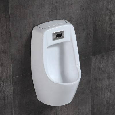 China Modern Public Bathroom Wall Urinal Sanitary Ware Market Mall Pissing Urinal With Sersor Flush for sale