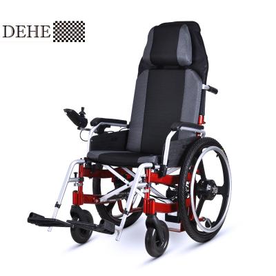 China New 24 Auto Mode Conversion Inch Hub Electric Wheelchair Electronic Elder Disabled Walkers For Elder Cane Wheelchair Walker Rollator for sale