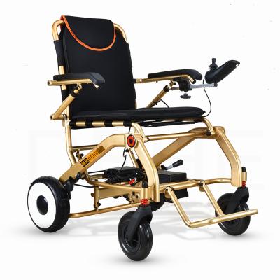 China Manual and Auto Mode Conversion Power Wheelchairs New Hot Folding Lightweight Foldable Tilt In Space Electric Wheelchair Motor Driven Motorized Wheelchairs for sale