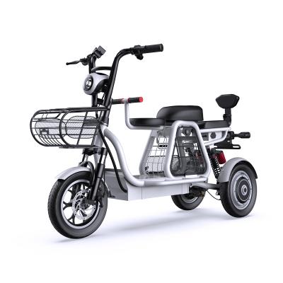 China 48V Multi-function female three wheel electric bicycle female full double suspensionelectric three wheel stand up electric bicycle for sale