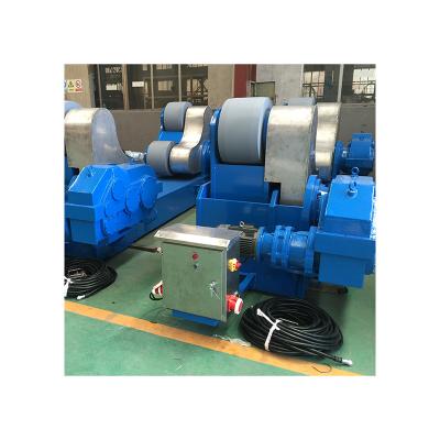 China Rotor Repairing Customized New Products Self Opened 400T Blue Self Aligning Welding Rotator With Favorable Price for sale