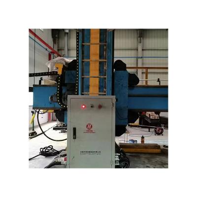 China Building Material Shops Customized New Products Heavy Type 3.5x5 Blue Column And Boom Welding Machine With Factory Price for sale