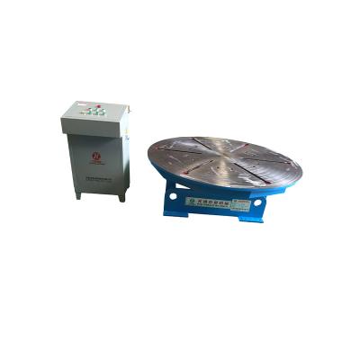 China Building Material Shops New Product Explosion Automatic 1t Blue Rotary Welding Turntable With Best Brand for sale