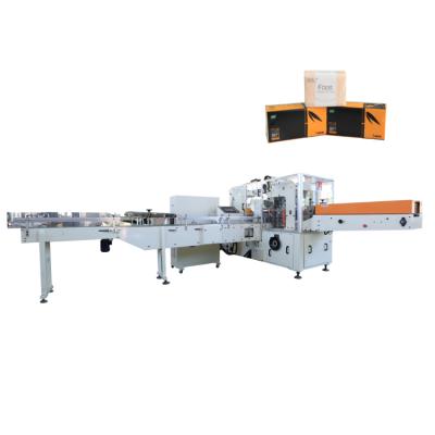 China Factory OK-602 Horizontal Push Type Facial Tissue Packing Machine for sale