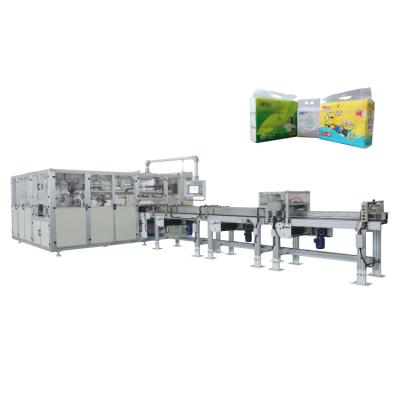 China Factory OK-902D Type Multifunction Bundling Type Facial Tissue Packing Machine for sale