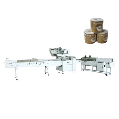 China Single Type Toilet Paper / Kitchen Towel Toilet Paper Packing Machine OK-803H for sale