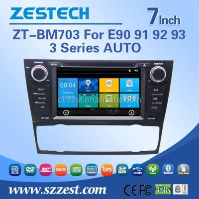 China dual din car gps dvd for BMW E90 E91 E92 E93 with rear view camera GPS BT 3G WIFI TV Radio RDS 7