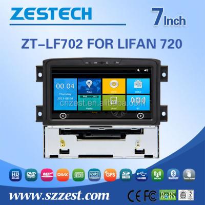 China 7 inch 2 din car dvd gps support for Lifan 720 with DVD player for sale