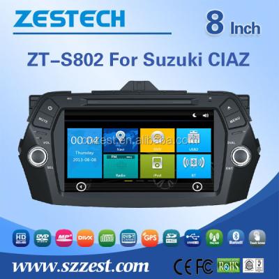 China Suzuki CIAZ car DVD player gps navigation+SD map support with India map+rear camera+free shipping for sale