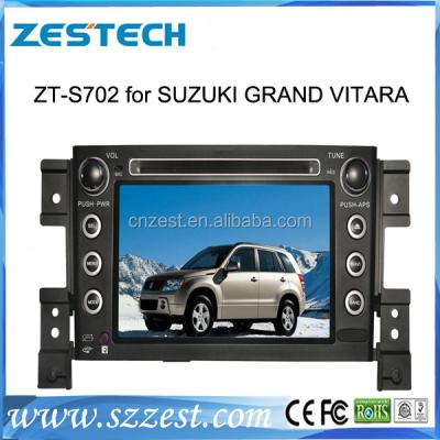 China car audio for suzuki grand vitara car audio system with radio dvd / gps / multimedia 7