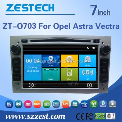 China usb car radio for opel astra car radio cd mp3 with rearview camera / dvd / gps 7