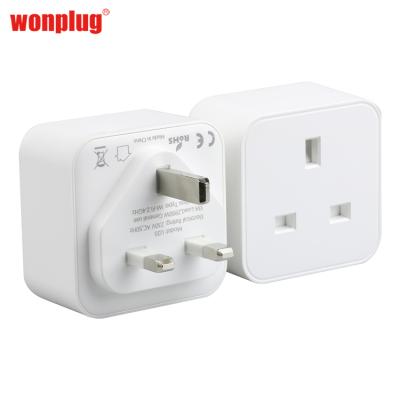 China Residential/Multi-Purpose Outlet Universal UK Wifi Power Switch Socket Timer Lamp Wall Switch Smart Voice Control Socket for sale