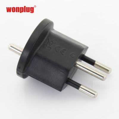 China Germany Fixed Plug to Switzerland Swiss Fixed Plug Adapter to Eu Adapter Plug Adapter for sale