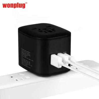 China Universal Travel World Power Charger USB Smart Socket World Adapter Plug Adapter EU/AUS/UK/USA/JAPAN Residential/Multi-Purpose Plug Multiple Travel for sale