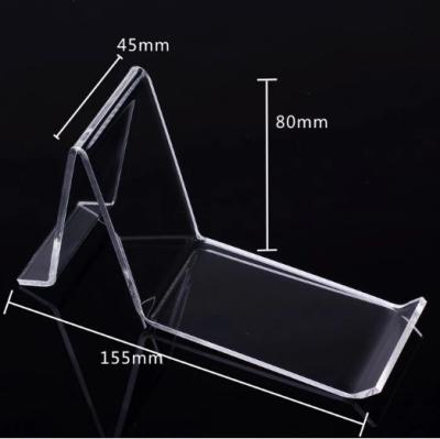 China Eco-friendly Low Price Modern Acrylic Shoe Display Rack Sneaker Display Stand For Retail Store for sale