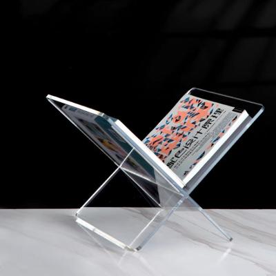 China Eco-friendly Hot Selling Book Stand Easel Album Acrylic Open Acrylic Dictionary Stand For Tablet for sale