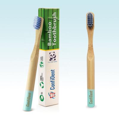 China 2021 New Arrival 100% Natural Bamboo Customized 1 PC Pack Soft Stiffens Charcoal Wood Bamboo Toothbrush With Case for sale