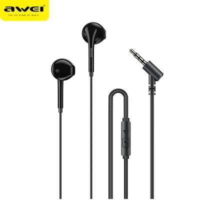 China Cheap AWEI PC-7 High Quality Sound Wired In-Ear Earphone Mic and Volume Control for sale