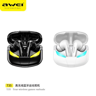 China Original In-ear Awei factory OEM earphone play earbuds support custom logo color pattern packaging etc. for sale