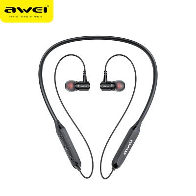 China AWEI G40BL neckband bluetooth turban headband headphones neckband sports wireless earbuds for sale