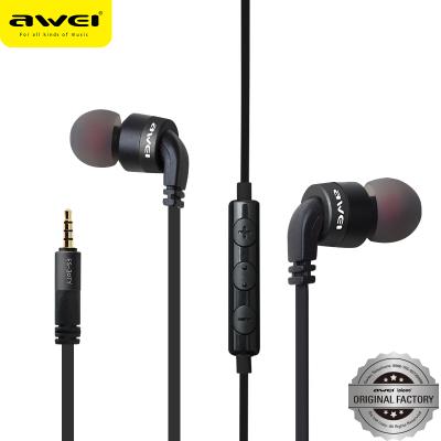 China AWEI ES-30TY In-ear Headphones Mobile Earphone For Smartphones for sale