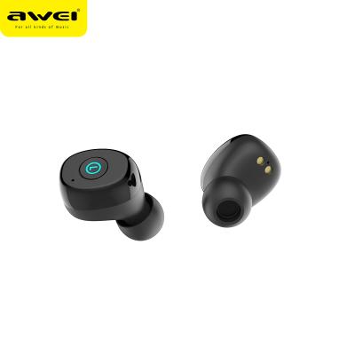 China In-ear new product AWEI T85 charging case bluetooth earphone tws wireless earbuds for sale