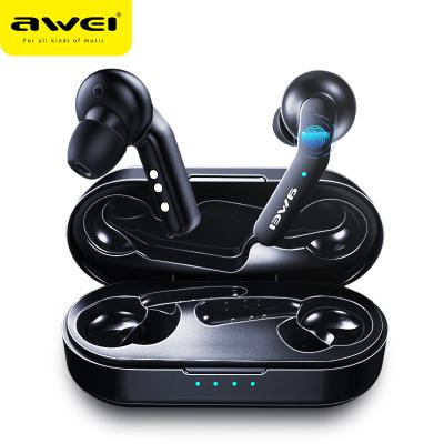 China TWS new arrivals T10 Bluetooth earbuds tws wireless bluetooth earphone (true wireless stereo) Genuine Awei for sale