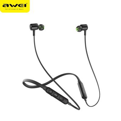 China AWEI G30BL new arrival neckband sport IPX4 neckband high quality bluetooth earbuds for sale